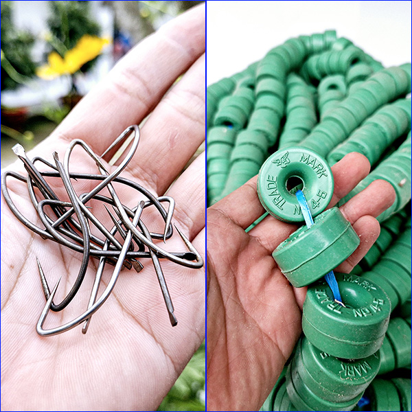 cách làm câu kiều, lưỡi câu, phao câu
